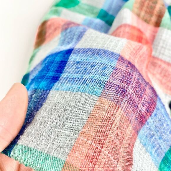 Gymboree Christmas plaid holiday flannel pajama set 5-6 - Picture 5 of 6